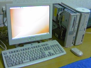 今回の実験機 pc information